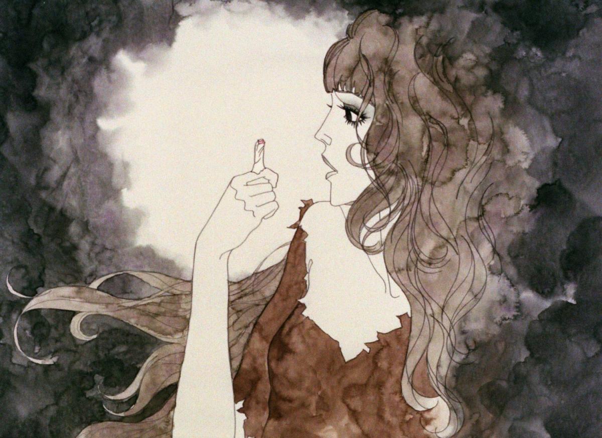 Jeanne meets the imp. BELLADONNA OF SADNESS